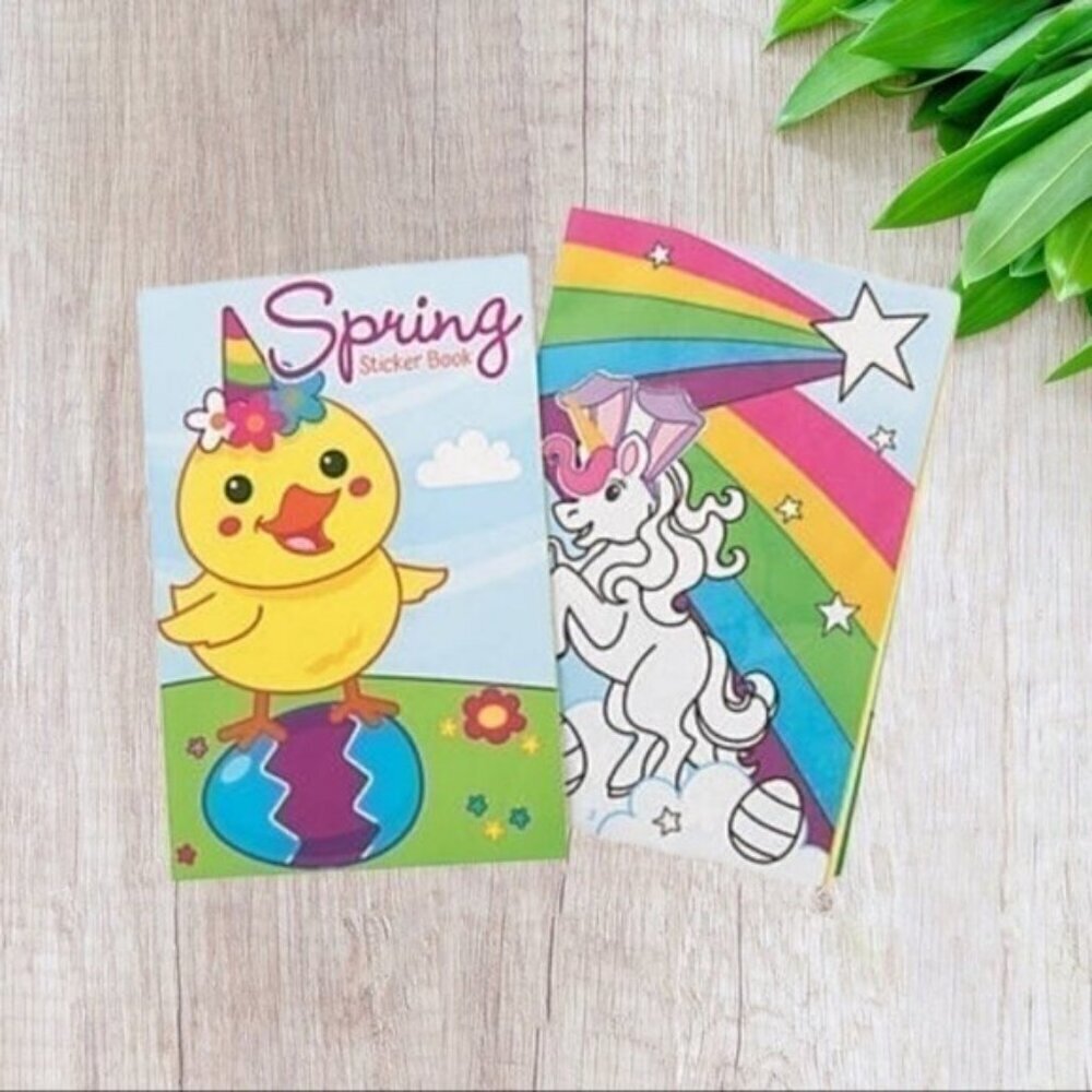 Spring Stickers Books 12 Pack